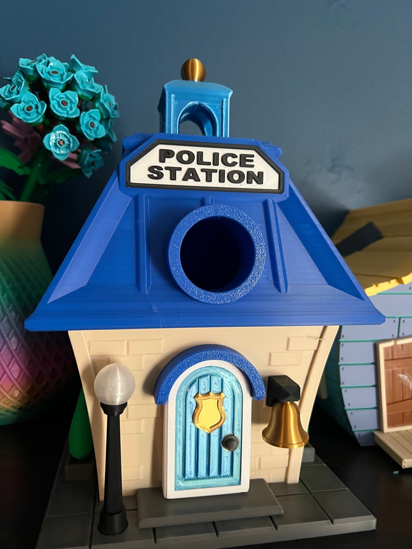 Police Station Bird House